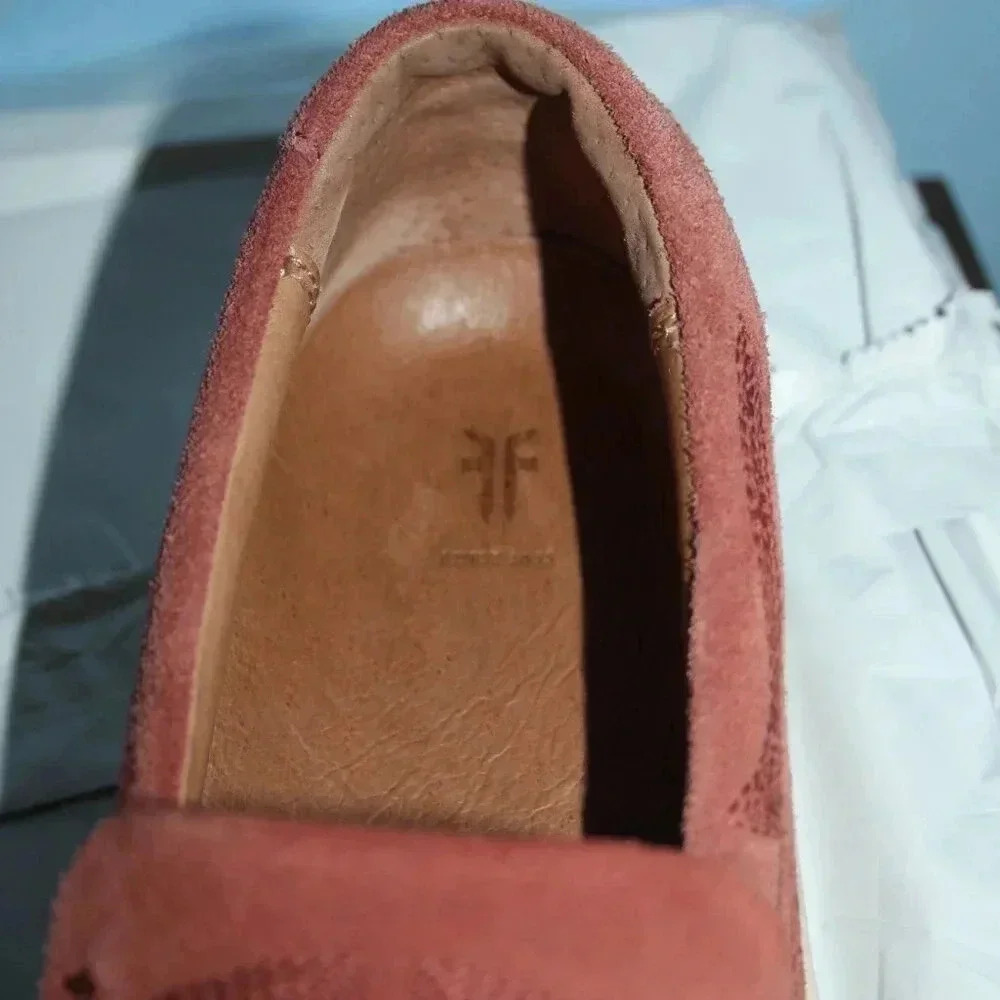 Designer by Frye Ivy Primrose Suede Slip On Sneakers Womens Size 9 - Picture 4 of 16